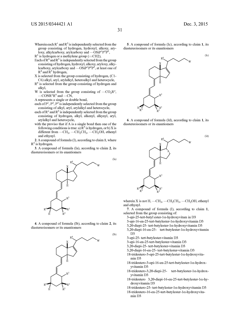 Versatile and Functionalised Intermediates for the Synthesis of Vitamin D     and Novel Vitamin D Derivatives - diagram, schematic, and image 32