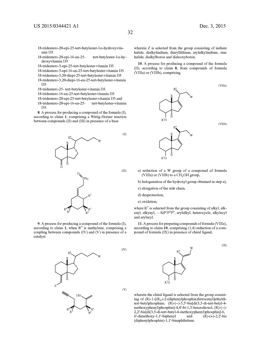 Versatile and Functionalised Intermediates for the Synthesis of Vitamin D     and Novel Vitamin D Derivatives - diagram, schematic, and image 33