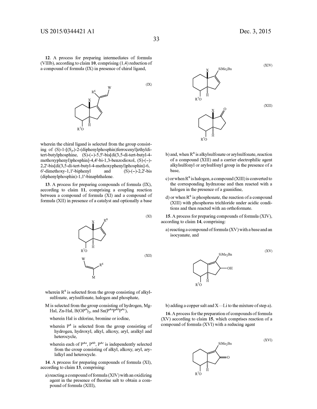 Versatile and Functionalised Intermediates for the Synthesis of Vitamin D     and Novel Vitamin D Derivatives - diagram, schematic, and image 34