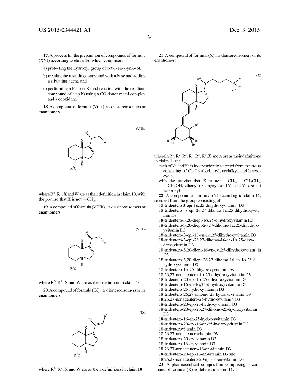 Versatile and Functionalised Intermediates for the Synthesis of Vitamin D     and Novel Vitamin D Derivatives - diagram, schematic, and image 35
