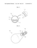 COLOR COATING COMPOSITION FOR LED LAMP DIFFUSER USING GLASS FRITS AND     COLOR-COATED GLASS ARTICLE USING THE SAME diagram and image