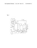 PROCESS AND APPARATUS FOR PRODUSING CHEMICAL PRODUCT diagram and image