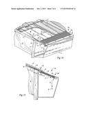 Corrugated Mesh Gutter Leaf Preclusion System diagram and image