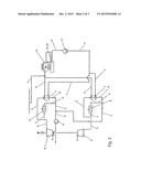 GEOTHERMAL POWER PLANT FACILITY, METHOD FOR OPERATING A GEOTHERMAL POWER     PLANT FACILITY, AND METHOD FOR INCREASING THE EFFICIENCY OF A GEOTHERMAL     POWER PLANT FACILITY diagram and image