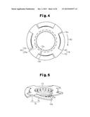 Lock Member for Fixedly Locking a Disc Brake Rotor on a Bicycle Hub diagram and image