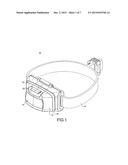 Elastic Band Mount for Lighting Device diagram and image