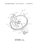 RADIAL BURNER AIR INLET WITH LINEAR VOLUMETRIC AIR CONTROL diagram and image