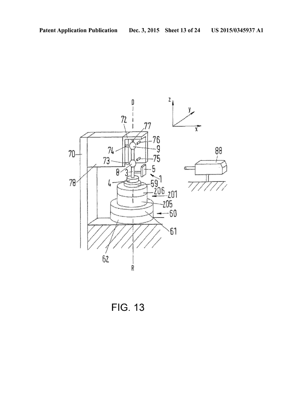 TEST BODY FOR DETERMINING ROTATION ERRORS OF A ROTATING APPARATUS - diagram, schematic, and image 14