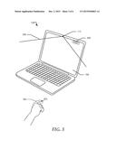 System and Method for Selecting Gesture Controls Based on a Location of a     Device diagram and image