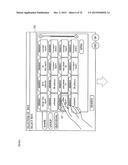 USER INTERFACE PROVIDED WITH DISPLAY UNIT FOR DISPLAYING SCREEN diagram and image