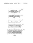 METHOD, APPARATUS AND COMPUTER PROGRAM PRODUCT FOR PROVIDING A     RECOMMENDATION FOR AN APPLICATION diagram and image