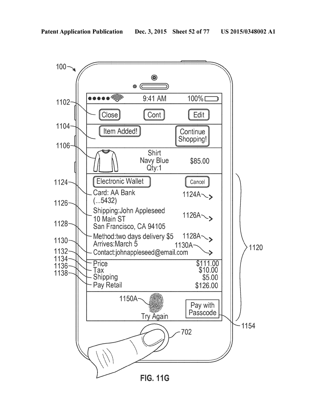 USER INTERFACE FOR PAYMENTS - diagram, schematic, and image 53