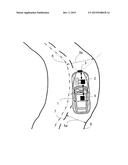 Driver Assistance System and Method for Assisting the Driver of a Motor     Vehicle When Leaving a Determined Lane diagram and image