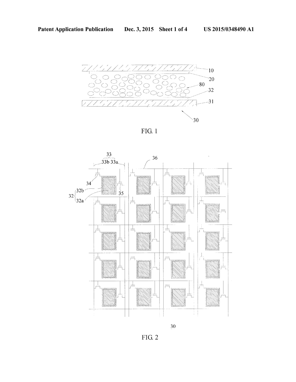 ARRAY SUBSTRATE, METHOD FOR DRIVING THE SAME AND ELECTROCHROMIC DISPLAY - diagram, schematic, and image 02
