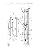 Three-dimensional stack of leaded package and electronic member diagram and image