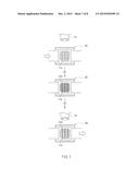 SOLAR CELL MODULE PRODUCTION METHOD, AND SOLAR CELL MODULE ADHESIVE     APPLICATION SYSTEM diagram and image