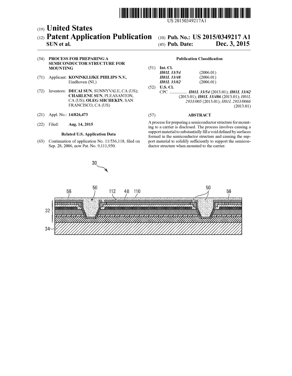 PROCESS FOR PREPARING A SEMICONDUCTOR STRUCTURE FOR MOUNTING - diagram, schematic, and image 01