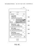 DISPLAYING OPTIONS, ASSIGNING NOTIFICATION, IGNORING MESSAGES, AND     SIMULTANEOUS USER INTERFACE DISPLAYS IN A MESSAGING APPLICATION diagram and image