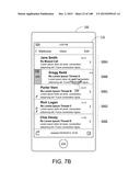 DISPLAYING OPTIONS, ASSIGNING NOTIFICATION, IGNORING MESSAGES, AND     SIMULTANEOUS USER INTERFACE DISPLAYS IN A MESSAGING APPLICATION diagram and image