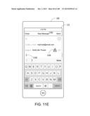 DISPLAYING OPTIONS, ASSIGNING NOTIFICATION, IGNORING MESSAGES, AND     SIMULTANEOUS USER INTERFACE DISPLAYS IN A MESSAGING APPLICATION diagram and image