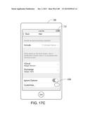 DISPLAYING OPTIONS, ASSIGNING NOTIFICATION, IGNORING MESSAGES, AND     SIMULTANEOUS USER INTERFACE DISPLAYS IN A MESSAGING APPLICATION diagram and image