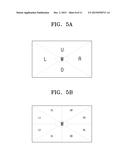 METHOD FOR EXECUTING USER COMMAND ACCORDING TO SPATIAL MOVEMENT OF USER     INPUT DEVICE AND IMAGE APPARATUS THEREOF diagram and image