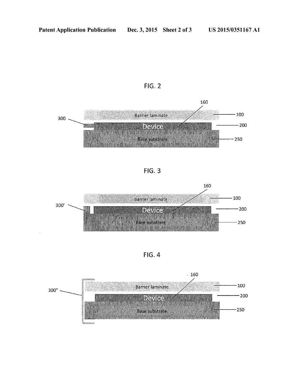 ENCAPSULATED DEVICE HAVING EDGE SEAL AND METHODS OF MAKING THE SAME - diagram, schematic, and image 03