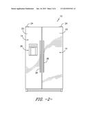 Assembly Kit and Door Assembly for Appliance diagram and image