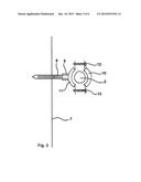 WALL BRACKET FOR A FLAT SCREEN diagram and image