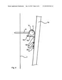 WALL BRACKET FOR A FLAT SCREEN diagram and image