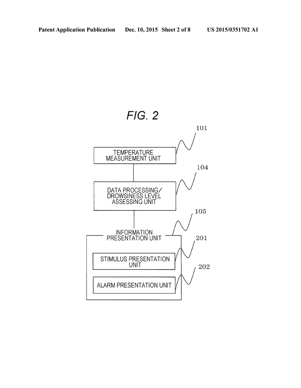 DEVICE FOR ASSESSING DROWSINESS LEVEL - diagram, schematic, and image 03