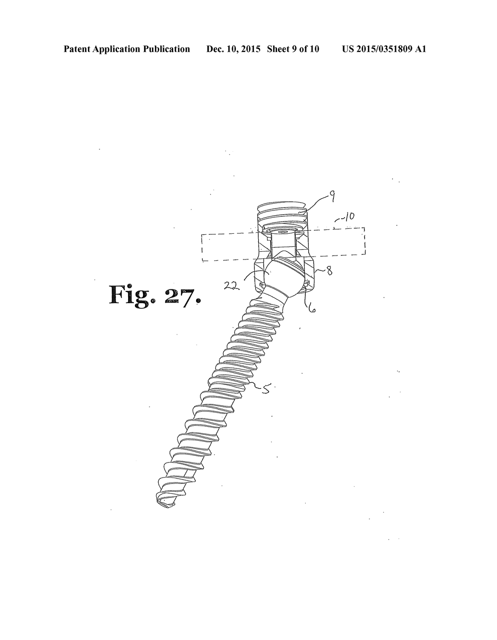 POLYAXIAL BONE ANCHOR WITH INSERT GUIDES - diagram, schematic, and image 10