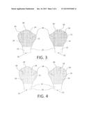 DUAL RESISTANCE AMBIDEXTROUS AQUATIC HAND COVERING diagram and image