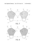 DUAL RESISTANCE AMBIDEXTROUS AQUATIC HAND COVERING diagram and image