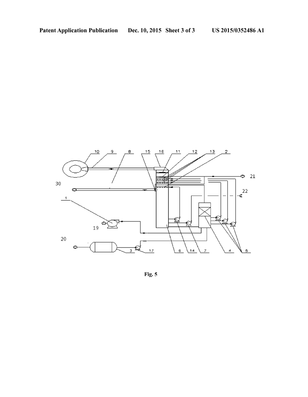 FLUE GAS-TREATING METHOD AND APPARATUS FOR TREATING ACIDIC TAIL GAS BY     USING AMMONIA PROCESS - diagram, schematic, and image 04