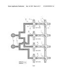 Microfluidic Droplet Queuing Network diagram and image