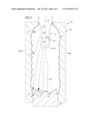 MOLD FOR BLOW MOLDING A HOT-FILL CONTAINER WITH INCREASED STRETCH RATIOS diagram and image