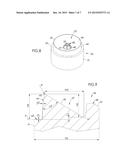 MOLD FOR BLOW MOLDING A HOT-FILL CONTAINER WITH INCREASED STRETCH RATIOS diagram and image