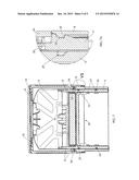 SELF-INKING STAMP WITH A STAMP HOUSING diagram and image