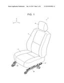 VEHICLE SEAT diagram and image