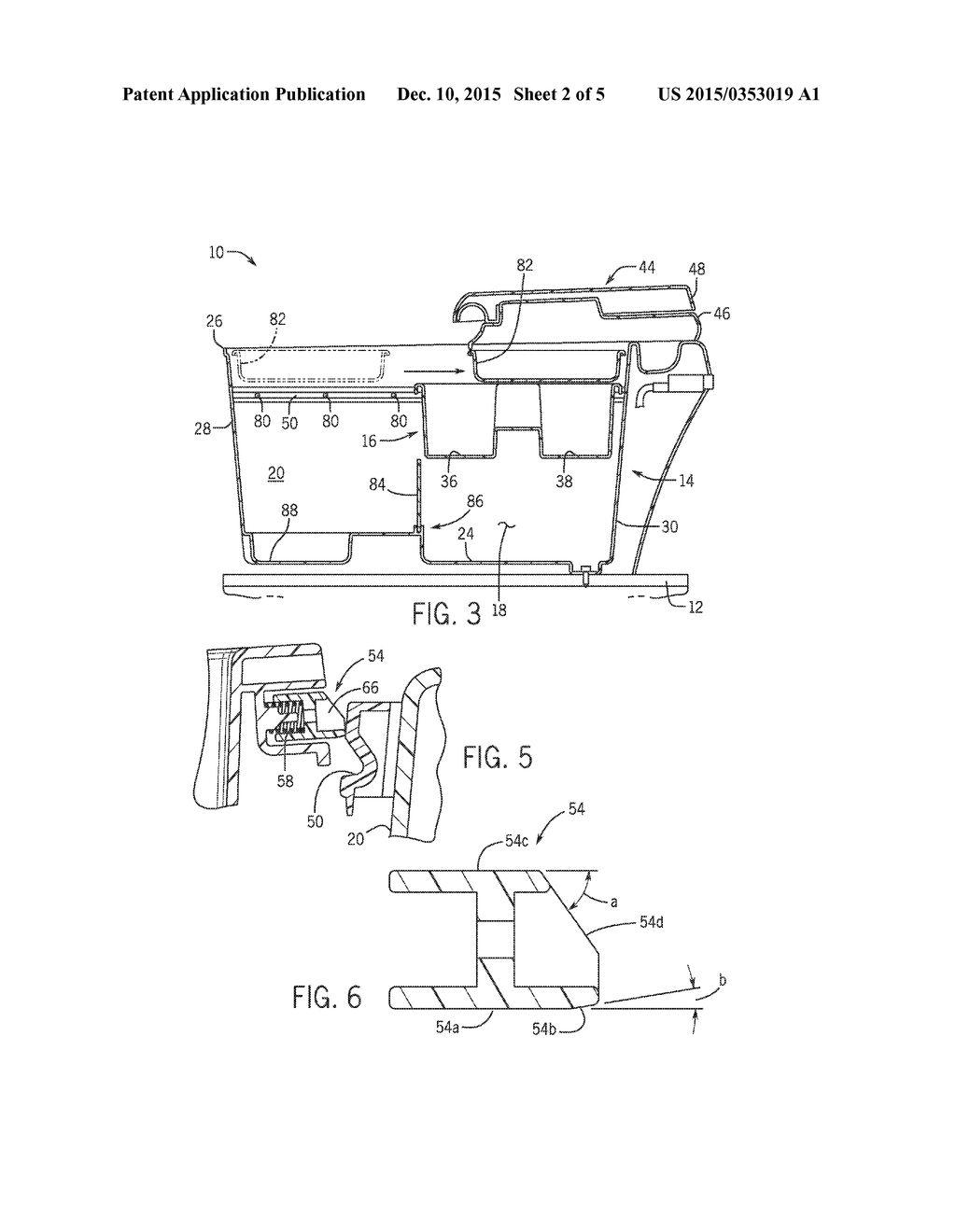 SLIDING AND REMOVABLE CUP HOLDER ASSEMBLY FOR VEHICLE - diagram, schematic, and image 03