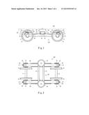 RAILCAR BOGIE AND RAILCAR INCLUDING SAME diagram and image