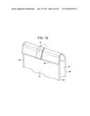 Easy Open and Reclosable Gusseted Package with Die-Cut Web and Reclosure     Mechanism diagram and image