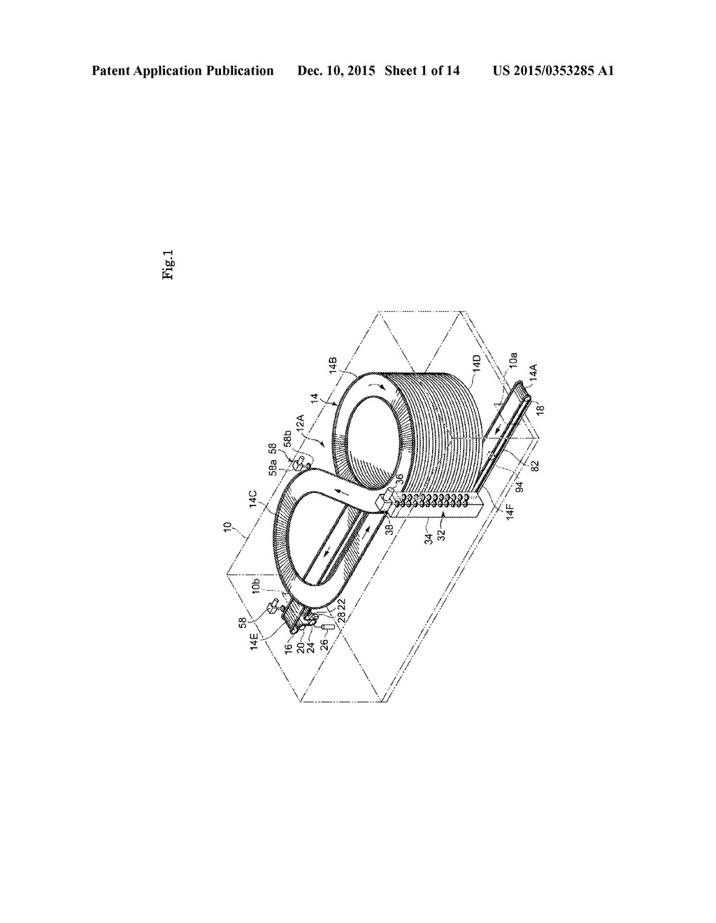 CONVEYOR DEVICE FOR CONVEYING FOOD - diagram, schematic, and image 02