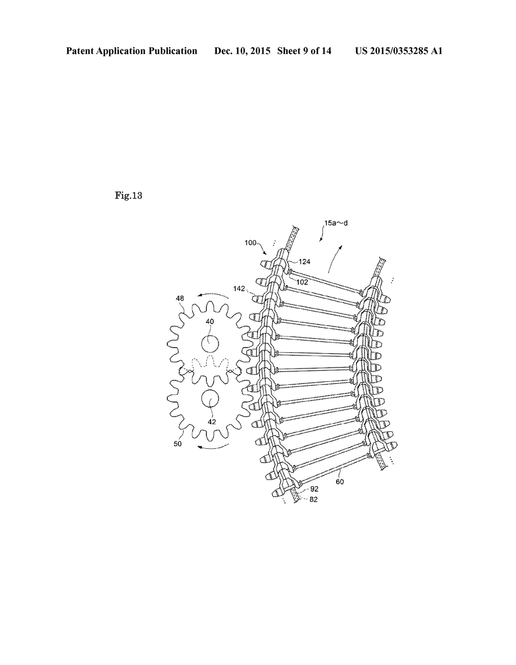 CONVEYOR DEVICE FOR CONVEYING FOOD - diagram, schematic, and image 10