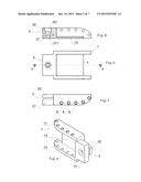 GUIDE DEVICE WITH WEDGE SLIDING SURFACE FOR BULK CONVEYORS diagram and image