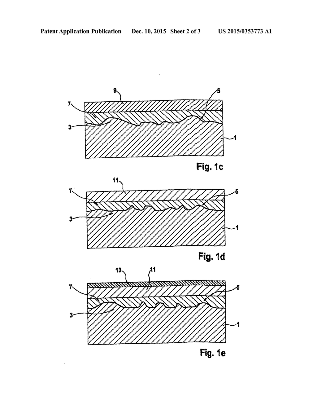 METHOD FOR PRODUCING A METALLIC OR NON-METALLIC METAL-COATED SUBSTRATE, A     METALLIC OR NON-METALLIC METAL-COATED SUBSTRATE, AND USE OF SAID     SUBSTRATE - diagram, schematic, and image 03