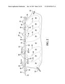 SIDE CURTAIN AIRBAG AND METHOD AND APPARATUS FOR MANUFACTURING A SIDE     CURTAIN AIRBAG diagram and image