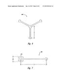 EARTH RETAINING SYSTEM SUCH AS A SHEET PILE WALL WITH INTEGRAL SOIL     ANCHORS diagram and image