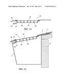 Raised Arc Rain Gutter Debris Preclusion Device diagram and image